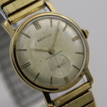 1960s Benrus Men's Swiss Made 17Jwl Gold Watch w/ Bracelet