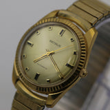 1960s Benrus Men's 17Jwl Automatic 10K Gold Coin Bezel Watch w/ Bracelet