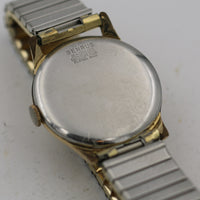 1970s Benrus Men's Swiss Made Gold Watch w/ Bracelet