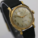 1960s Benrus Men's Swiss 25Jwl Automatic Gold Interesting Dial Watch