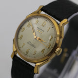 1960s Benrus Men's Swiss 25Jwl Automatic Gold Interesting Dial Watch