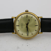 1970 Benrus Men's Swiss Automatic 17Jwl 14K Gold Watch