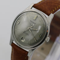 Benrus Men's Swiss Automatic 25Jwl Silver Calendar Watch