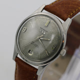 Benrus Men's Swiss Automatic 25Jwl Silver Calendar Watch