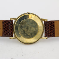 1960s Benrus Men's 10K Gold TwoTone Shimmering Dial Watch