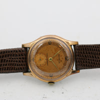 1930s Benrus Men's Swiss Rose Gold Watch
