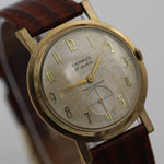 1960s Benrus Men's Swiss 21Jwl Gold Ultra Thin Watch