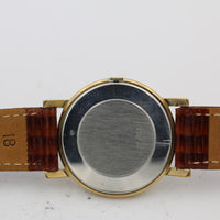 1960s Benrus Men's Swiss 21Jwl Gold Ultra Thin Watch