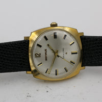 1960s Benrus Sea Lord Men's Gold 17Jwl Watch w/ Strap