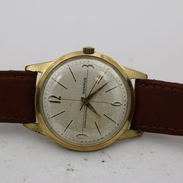 1962 Benrus 10K Gold Swiss Made Mechanical Wrist Watch – Ticktock Guru