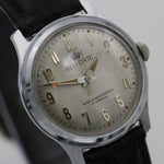 1960s Benrus / Belforte Men's Silver 17Jwl Watch w/ Strap