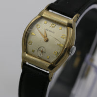 Benrus Men's Swiss Made 10K Gold Watch with Fancy Lugs