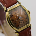 Benrus Men's Swiss 10K Gold Watch with Fancy Lugs