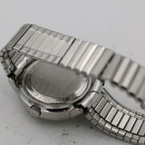 1960s Benrus Sea Lord Men's Silver 39Jwl Automatic Watch w/ Bracelet