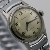 WWII Benrus Men's Swiss Military Silver Watch