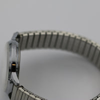 1960s Waltham Men's Swiss Made Silver Watch w/ Bracelet
