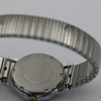 1960s Waltham Men's Swiss Made Silver Watch w/ Bracelet