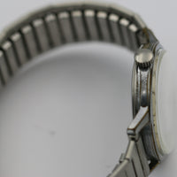 1960s Waltham Men's Swiss Made Silver 17Jwl Watch w/ Original Box