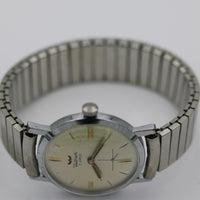 1960s Waltham Mens Swiss Made 17Jwl Silver Watch