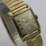 1948 Waltham Curvex Men's 17Jwl 10K Gold Made in USA Watch