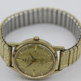 Waltham Men's Swiss Made 100Jwl Automatic Gold Watch w/ Bracelet
