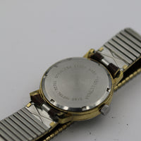 1960s Waltham Men's Swiss Made Gold Gorgeous Dial Calendar Watch