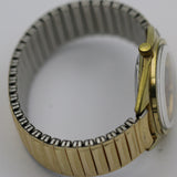 Waltham Men's 25Jwl Automatic Gold Calendar Interesting Dial and Case Watch