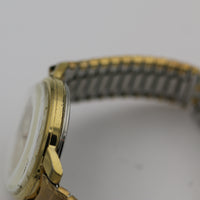 Waltham Men's Swiss Made 17Jwl Gold Watch w/ Bracelet