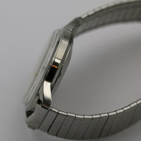 1960s Gruen Men's Swiss Made Automatic 17Jwl Silver Watch w/ Bracelet