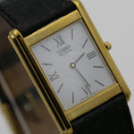 Citizen Stiletto Eco-Drive Men's Gold Ultra Thin Roman Numerals Watch