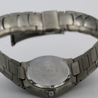 Citizen Titanium Eco-Drive Men's Silver Dual Calendar Watch w/ Bracelet