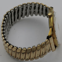 Elgin Men's Gold 17Jwl Swiss Made Calendar Watch w/ Bracelet