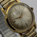 Elgin Men's Swiss Gold 19Jwl Swiss Made Watch - with Gorgeous Dial