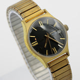 1970s Elgin Men's Gold 17Jwl Swiss Made Watch w/ Bracelet
