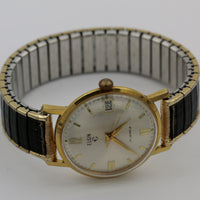Elgin Men's Gold 17Jwl Made in Germany Calendar Watch - Very Rare