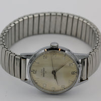 Elgin Men's Swiss Made Silver 17Jwl Watch w/ Bracelet