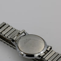Elgin Men's Silver Swiss Made 17Jwl Calendar Watch w/ Bracelet