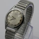 Elgin Men's Silver Swiss Made 17Jwl Watch w/ Bracelet