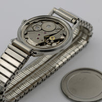 Elgin Men's Silver 17Jwl Swiss Made Watch w/ Bracelet