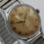 Elgin Men's Silver Swiss Made 17Jwl Watch w/ Bracelet