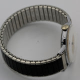 1960s Elgin Men's Silver Swiss Made 17Jwl Watch w/ Bracelet