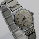 1960s Elgin Men&#39;s Silver Swiss Made 17Jwl Watch w/ Bracelet