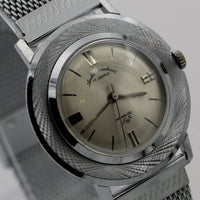 Andre Bouchard Men's Silver 17Jwl Swiss Made Watch w/ Bracelet