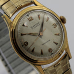 1950s Baylor Men's Gold 17Jwl Automatic Swiss Made Watch w/ Bracelet