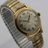 1950s Baylor Men's Gold 17Jwl Automatic Swiss Made Watch w/ Bracelet