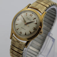 1950s Baylor Men's Gold 17Jwl Automatic Swiss Made Watch w/ Bracelet