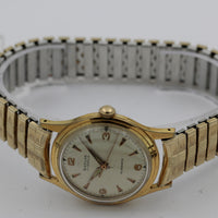 1950s Baylor Men's Gold 17Jwl Automatic Swiss Made Watch w/ Bracelet