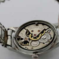 1940s Hamilton / Buren Men's Silver 17Jwl Military Swiss Made Watch w/ Bracelet