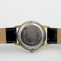 1960s Countess Men's Gold Swiss Made 30Jwl Automatic Calendar Watch w/ Strap