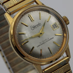 Eldorado Men's Gold 21Jwl Calendar Watch w/ Gold Bracelet